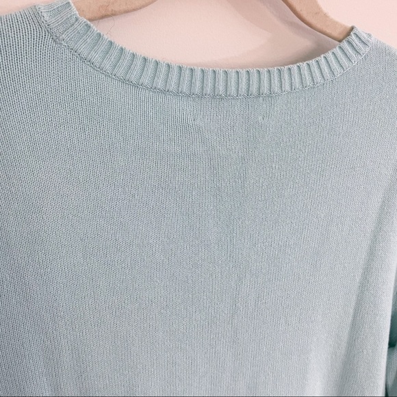 Vineyard Vines Zebra Whale Intarsia Sweater in Aqua - Picture 14 of 14